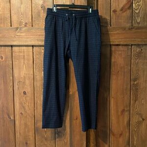 Loft Plaid Joggers